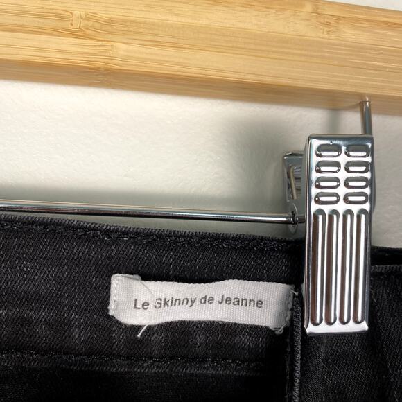 FRAME Le Skinny De Jeanne Raw Hem Jeans in Whittier Size 28 - Picture 6 of 10